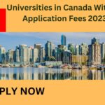 Universities in Canada Without Application Fees 2023 Universities in Canada Without Application Fees 2023