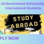The Top 15 Government Scholarships Available to Students Who Want to Study Abroad The Top 15 Government Scholarships Available to Students Who Want to Study Abroad. When do you plan to begin your studies abroad