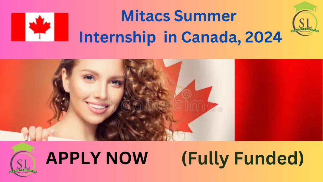 Mitacs Summer Internship (Fully Funded) in Canada, 2024