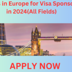 Top Jobs in Europe for Visa Sponsorship in 2024 (All Fields) Top Jobs in Europe for Visa Sponsorship in 2023 (All Fields). There are hundreds of Visa Sponsorship Jobs in Europe 2024 accessible in every