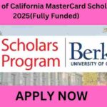 University of California MasterCard Scholarship 2025(Fully Funded) University of California MasterCard Scholarship 2025(Fully Funded)