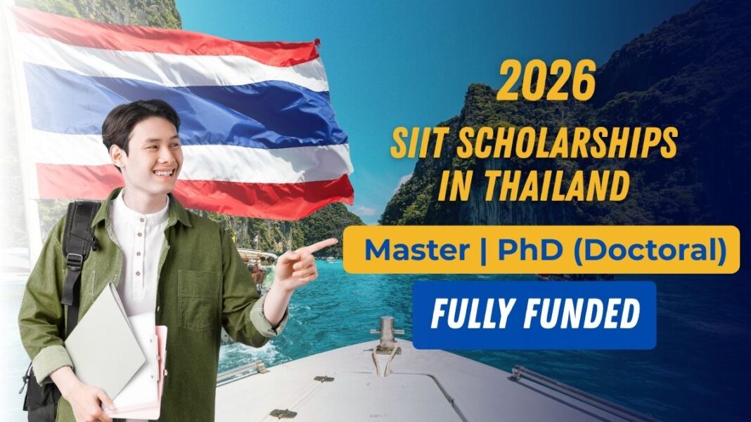 SIIT Scholarships 2026 in Thailand (Fully Funded)