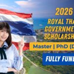 Royal Thai Government Scholarships 2026 | Fully Funded Royal Thai Government Scholarships 2026 | Fully Funded