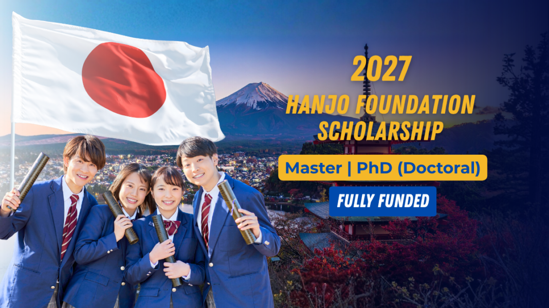 Hanjo Foundation Scholarship in Japan 2027