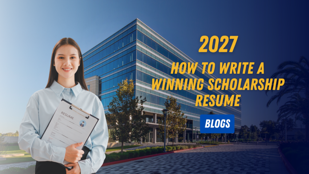 How to Write a Winning Scholarship Resume